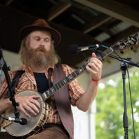 Whiskey Bent Valley Boys at the 50th Dr. Ralph Stanley Hills of Home Memorial Day Bluegrass festival in Coeburn, VA. Friday May27th, 2022 - photo by Jeromie Stephens​