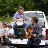 Truck bed pickin' at the 50th Dr. Ralph Stanley Hills of Home Memorial Day Bluegrass festival in Coeburn, VA. Friday May27th, 2022 - photo by Jeromie Stephens​