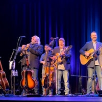 Ricky Skaggs & Kentucky Thunder with Paul Brewster at The Bijou Theater in Knoxville (5/27/22) - photo by Zack Brewster