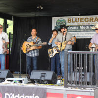 Nothin' Fancy at the 2022 Cherokee Bluegrass Festival - photo by Laura Tate Photography