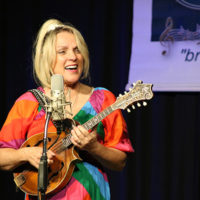 Rhonda Vincent at the 2022 Cherokee Bluegrass Festival - photo by Laura Tate Photography