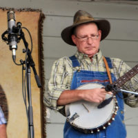 LeRoy Troy at the 2022 Jenny Brook Bluegrass Festival - photo by Ted Lehmann