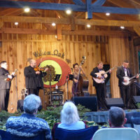 Dewey & Leslie Brown at the Willow Oak Bluegrass Festival (6/16/22) - photo by Gary Hatley