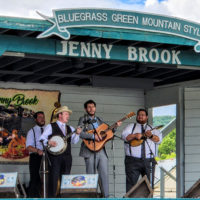 The Seth Mulder Band at the 2022 Jenny Brook Bluegrass Festival - photo by Ted Lehmann