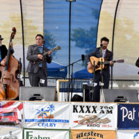 Blue Canyon Boys at the 2022 Pickin' On The Plains festival - photo by Cynthia Marcotte Stammer