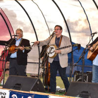 Joe Mullins & The Radio Ramblers at the 2022 Pickin' On The Plains festival - photo by Cynthia Marcotte Stammer
