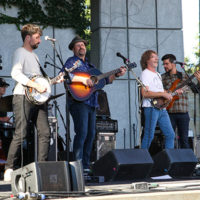 Sam Bush Band on Béla Fleck's Bluegrass Happening in Grand Rapids, MI (6/27/22) - photo © Bryan Bolea