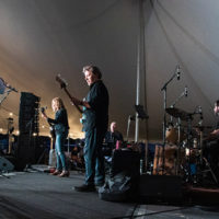 Alison Brown Band at the 2022 Grey Fox Bluegrass Festival - photo © Tara Linhardt