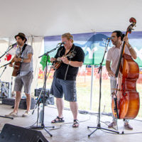 Astrograss on the Family Stage at the 2022 Grey Fox Bluegrass Festival - photo © Tara Linhardt