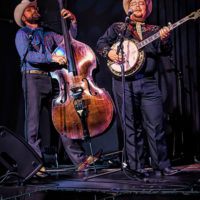 Jasper Lorentzen and Jereme Brown with The Po' Ramblin' Boys at The White Horse - photo by Steve Wittenberg/MeanPony Productions