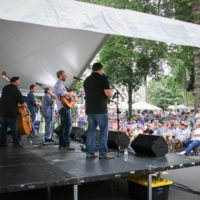 Michael Cleveland & Flamekeeper at the 2022 Bluegrass on the Grass Festival at Dickinson University - photo by Frank Baker
