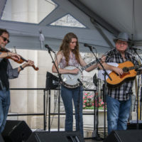 Colinda Blankenship at the 2022 Bluegrass on the Grass Festival at Dickinson University - photo by Frank Baker