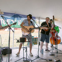 Family Stage fun with Astrograss at the 2022 Grey Fox Bluegrass Festival - photo © Tara Linhardt