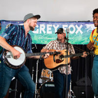 Gangstagrass at the 2022 Grey Fox Bluegrass Festival - photo © Tara Linhardt