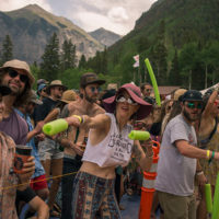 Break out the noodles at the 49th Telluride Bluegrass Festival (June 2022) - photo by Anthony Verkuilen