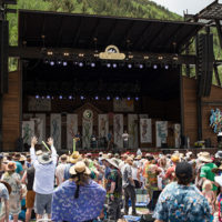 Kitchen Dwellers at the 49th Telluride Bluegrass Festival (June 2022) - photo by Anthony Verkuilen
