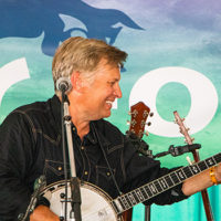 Eric Gibson at the 2022 Grey Fox Bluegrass Festival - photo © Tara Linhardt
