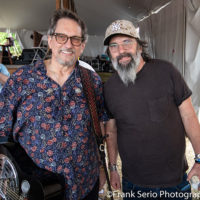 Jerry Douglas and Steve Earle at the 2022 Grey Fox Bluegrass Festival - photo © Frank Serio Photography