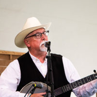 Joe Newberry at the 2022 Grey Fox Bluegrass Festival - photo © Tara Linhardt