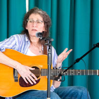 Martha Trachtenberg - songwriter workshop at the 2022 Grey Fox Bluegrass Festival - photo © Tara Linhardt