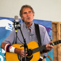 Ron Thomason at the 2022 Grey Fox Bluegrass Festival - photo © Tara Linhardt