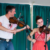 Serene Greene at the 2022 Grey Fox Bluegrass Festival - photo © Tara Linhardt