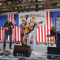 Country Gentlemen Tribute Band at the 2022 Marshall Bluegrass Festival - photo © Bill Warren