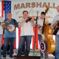 Fast Track at the 2022 Marshall Bluegrass Festival - photo © Bill Warren