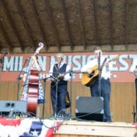 Larry Efaw & The Bluegrass Mountaineers at the 2022 Milan Music Fest - photo © Bill Warren