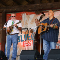 Blue Octane at the 2022 summer Gettysburg Bluegrass Festival - photo by Frank Baker