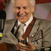Del McCoury at the summer 2022 Gettysburg Bluegrass Festival - photo by Frank Baker