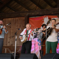 Little Roy & Lizzy at the summer 2022 Gettysburg Bluegrass Festival - photo by Frank Baker