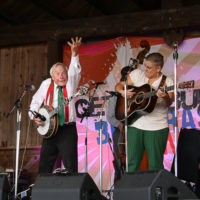Little Roy & Lizzy at the summer 2022 Gettysburg Bluegrass Festival - photo by Frank Baker