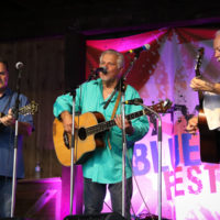Bluegrass Cardinals Tribute Band at the summer 2022 Gettysburg Bluegrass Festival - photo by Frank Baker