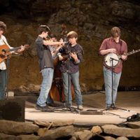 Wyatt Ellis and Friends perform at the Caverns - photo © Dreama Stephenson