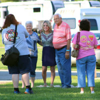 Picture time with Rhonda at the McDowell County Roundup (8/12/22) - photo by Laura Tate Photography
