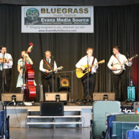 Larry Efaw and The Bluegrass Mountaineers at the 2022 North Carolina State Bluegrass Festival - photo by Laura Tate Photography