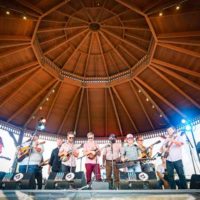 Earl Scruggs Tribute Show with Fireside Collective at the inaugural Earl Scruggs Music Festival, Labor Day 2022 - photo by Bryce Lafoon