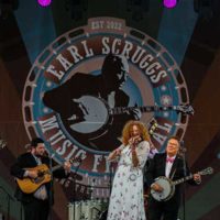 Becky Buller Band at the 2022 Earl Scruggs Music Festival - photo © Bryce Lafoon