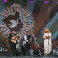 Becky Buller Band at the 2022 Earl Scruggs Music Festival - photo © Bryce Lafoon