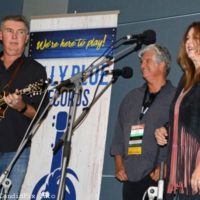 Alan Bibey and Donna Ulisse at World of Bluegrass (9/28/22) - photo © Bill Warren
