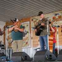 The New Ballard Branch Bogtrotters at the 2022 Delaware Valley Bluegrass Festival - photo by Frank Baker