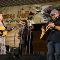 Claire Lynch at the 2022 Delaware Valley Bluegrass Festival - photo by Frank Baker