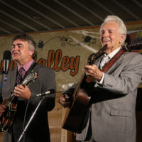 Ronnie and Del McCoury at the 2022 Delaware Valley Bluegrass Festival - photo by Frank Baker