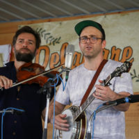 Joseph Decosimo & Luke Richardson at the 2022 Delaware Valley Bluegrass Festival - photo by Frank Baker