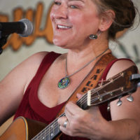 Valerie Smith at the 2022 Delaware Valley Bluegrass Festival - photo by Frank Baker