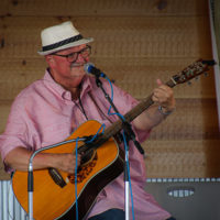 Danny Paisley at the 2022 Delaware Valley Bluegrass Festival - photo by Frank Baker