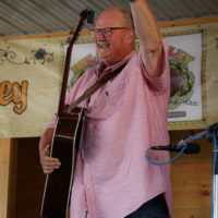 Danny Paisley at the 2022 Delaware Valley Bluegrass Festival - photo by Frank Baker