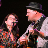 Jana and Stephen Mougin at The Lincoln Theater (9/27/22) - photo © Frank Baker