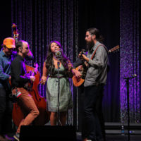 Never Come Down at the 2022 IBMA Momentum Awards Show - photo © Frank Baker
